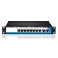 10 / 100M Extender 250 metros 8 puertos POE Switch con 2 puertos Uplink Ethernet conmutador POE